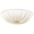 Halbeinbau-Deckenlampe Ø 50 cm – Stoffschirm E27